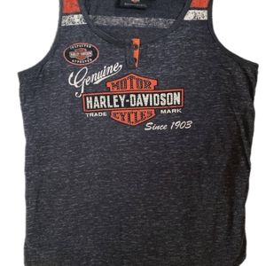 Harley-Davidson tank